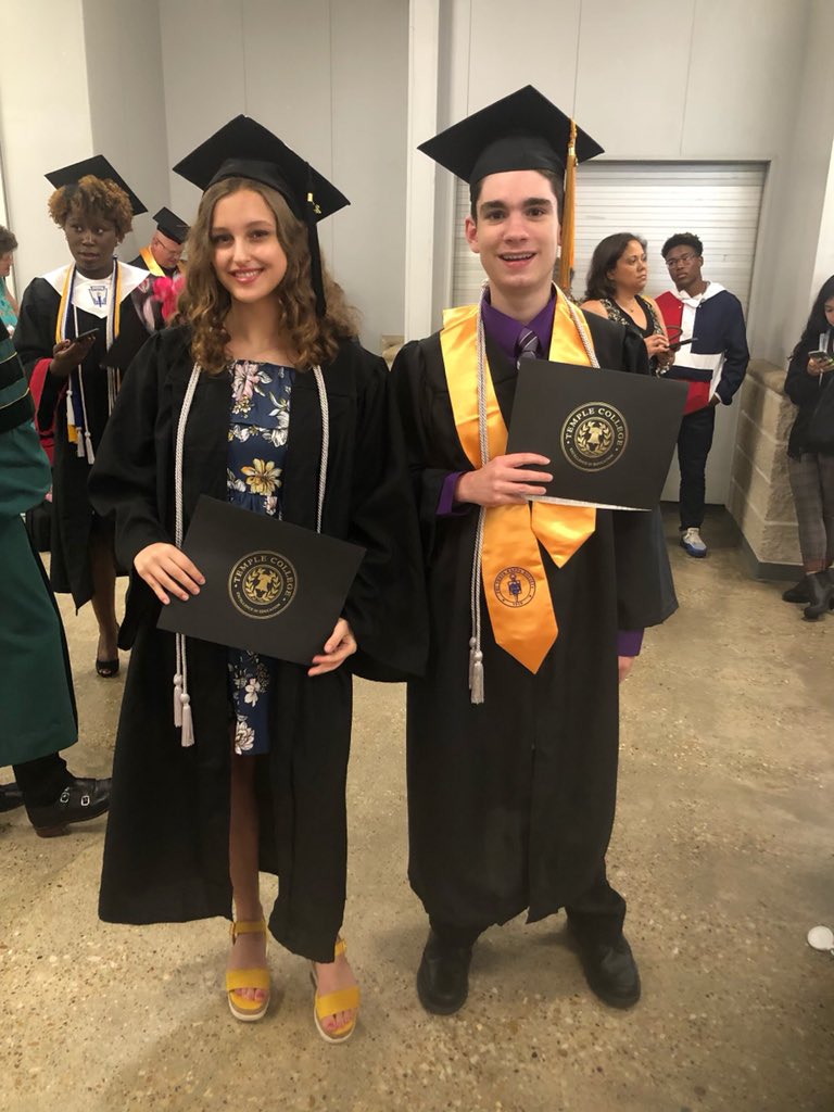 rowzeva's tweet photo. we did it! #TCGrad2019 https://t.co/eB56G3K6qx