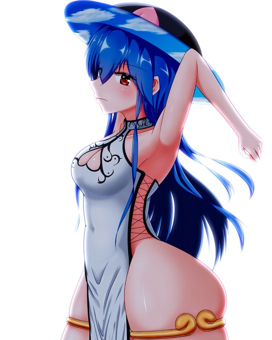 #東方Project #比那名居天子
セクシーチャイナ比那名居天子ちゃん!! 