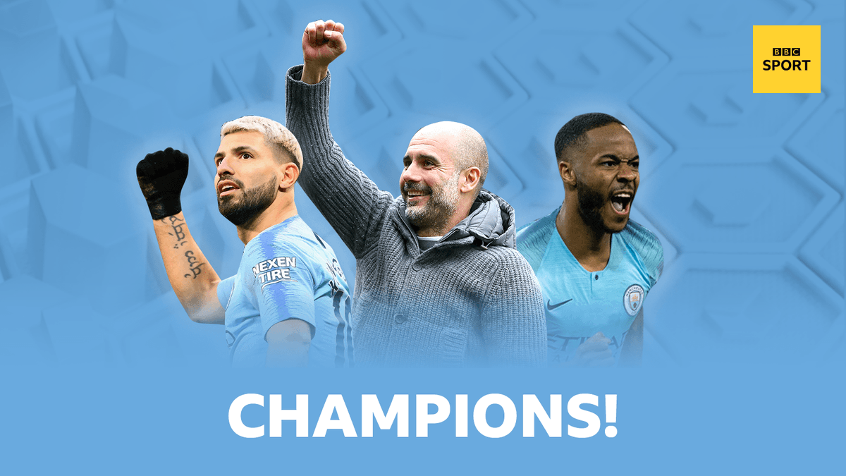 🔵 MAN CITY ARE CHAMPIONS 🔵

The first Premier League side to win back-to-back titles since 2009.

What a team. What a season 🤩

Reaction 👉 bbc.in/2HfgCR5 #bbcfootball #MCIBHA #MCFC