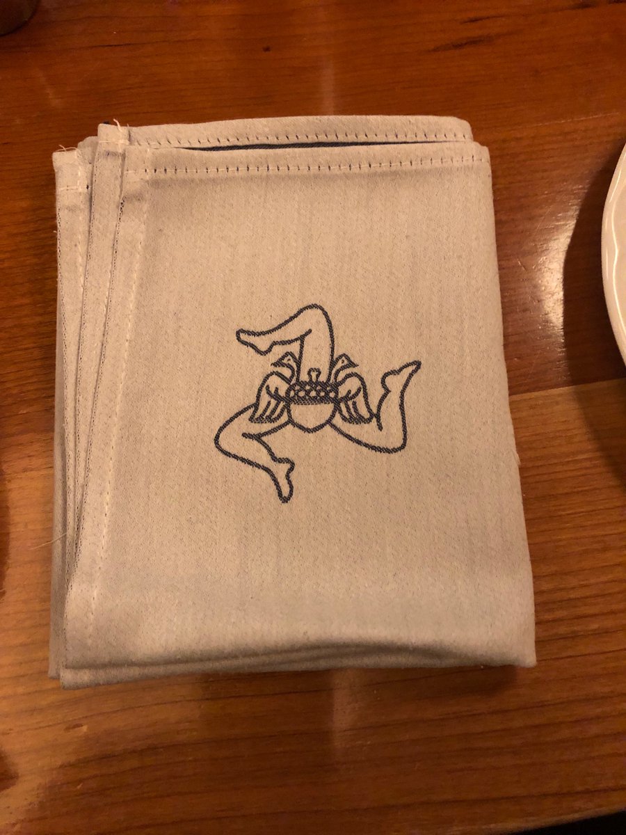 DamienC2P's tweet photo. When is a napkin not just a napkin? https://t.co/FmA12yDA6g