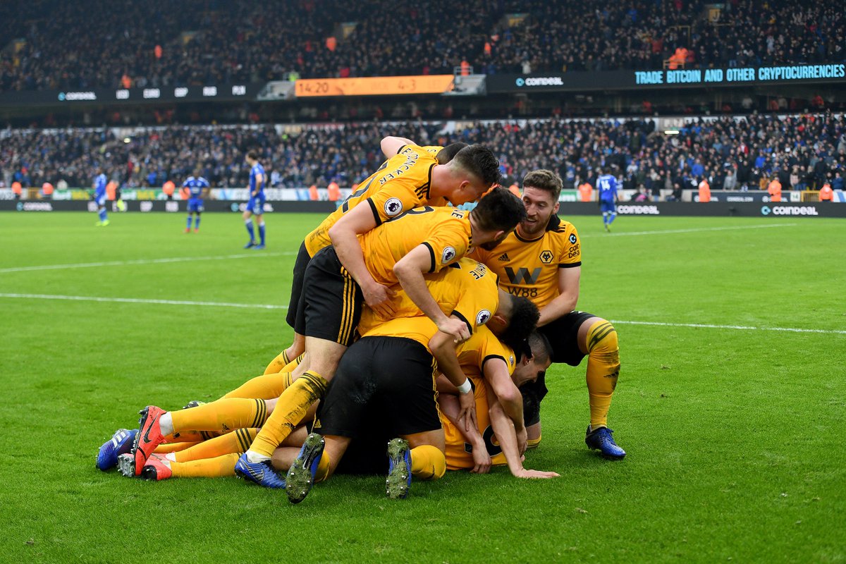 Wolves's tweet photo. And so the 2018/19 @premierleague campaign comes to a close, but what a season it's been. 

Late drama, incredible away days and magical nights under the Molineux lights. A season to savour.

💛🐺 https://t.co/6p9uNXejWz