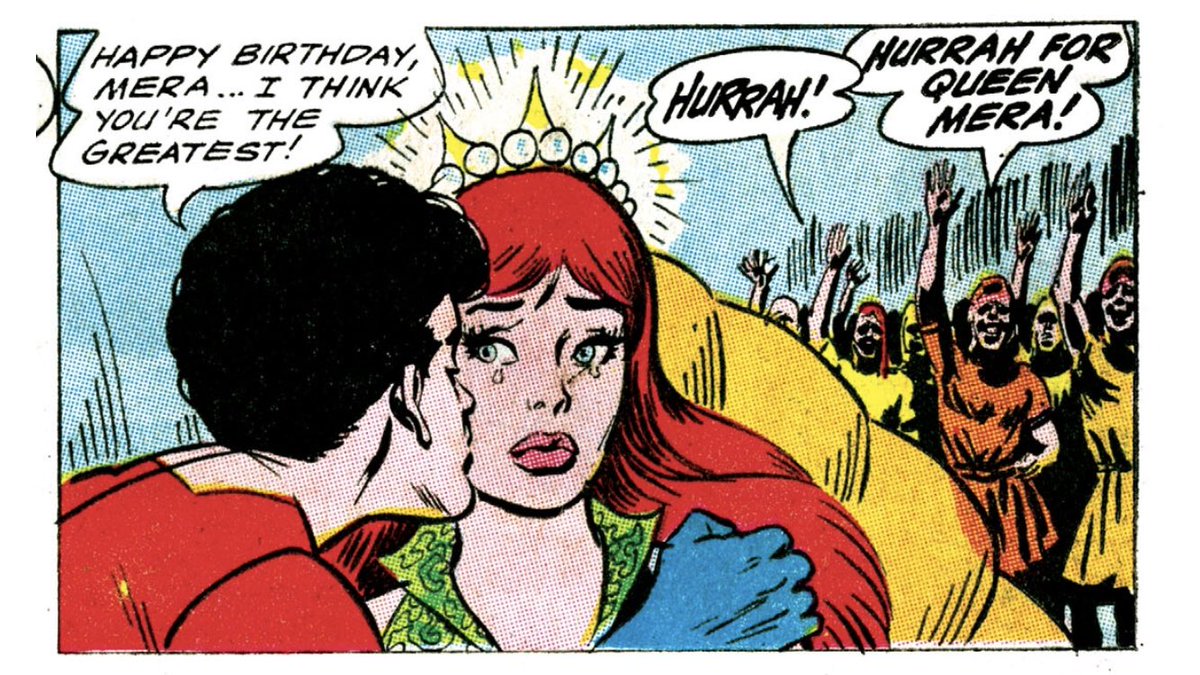 Their mother-son relationship was under appreciated 

(I know the first image is Hila but Garth's feeling for Mera was so pure tho) 