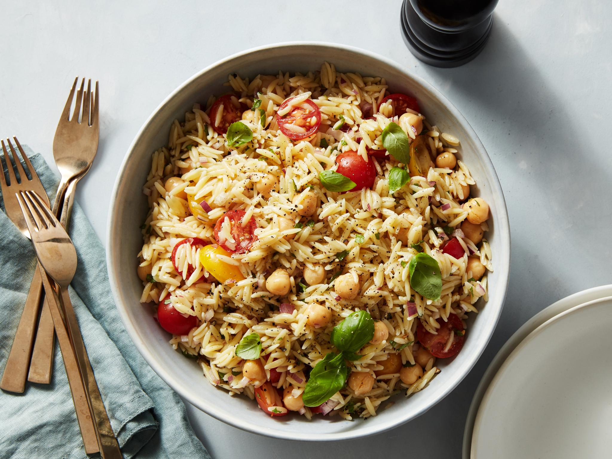 “Recipe of the Day: @GDeLaurentiis' Orzo Salad https://t.co/eizsFFN...