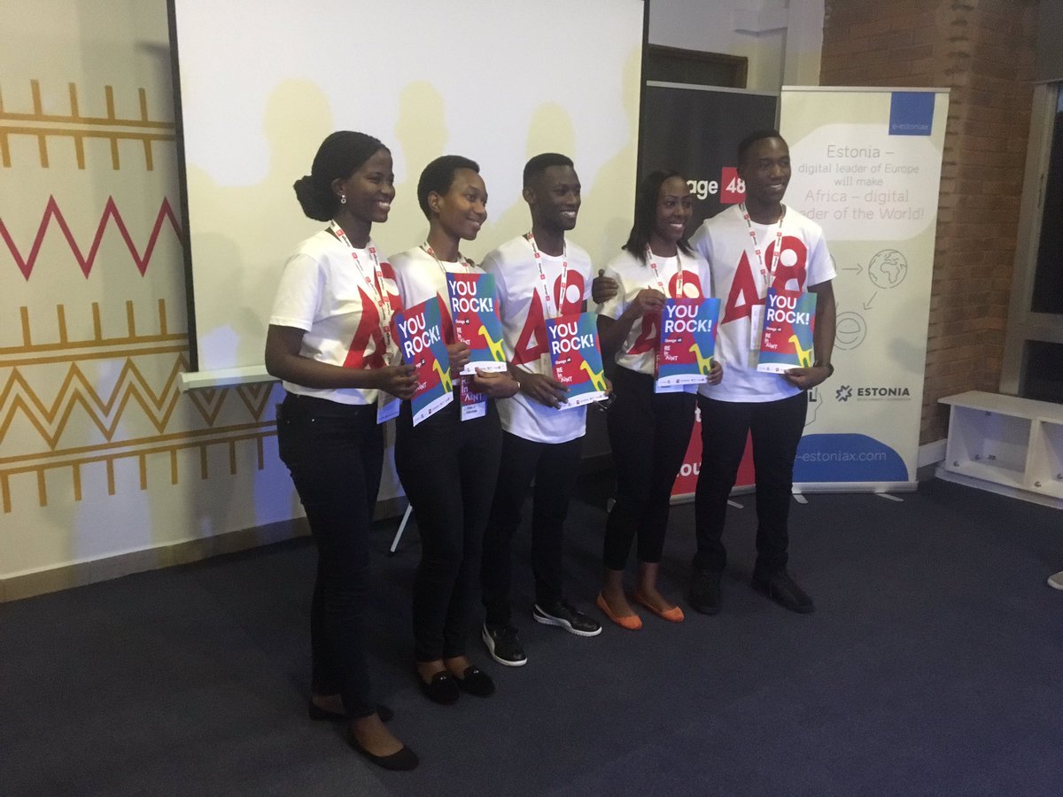 AndelaRwanda's tweet photo. The fifth team #weforhealth have presented an amazing solution that helps tackle a serious challenge that societies around the world are faced with “Drug Addiction”. It’s @garage48 #reinventhackathon happening live at our office. @startupcompound https://t.co/irjXNmNgxY