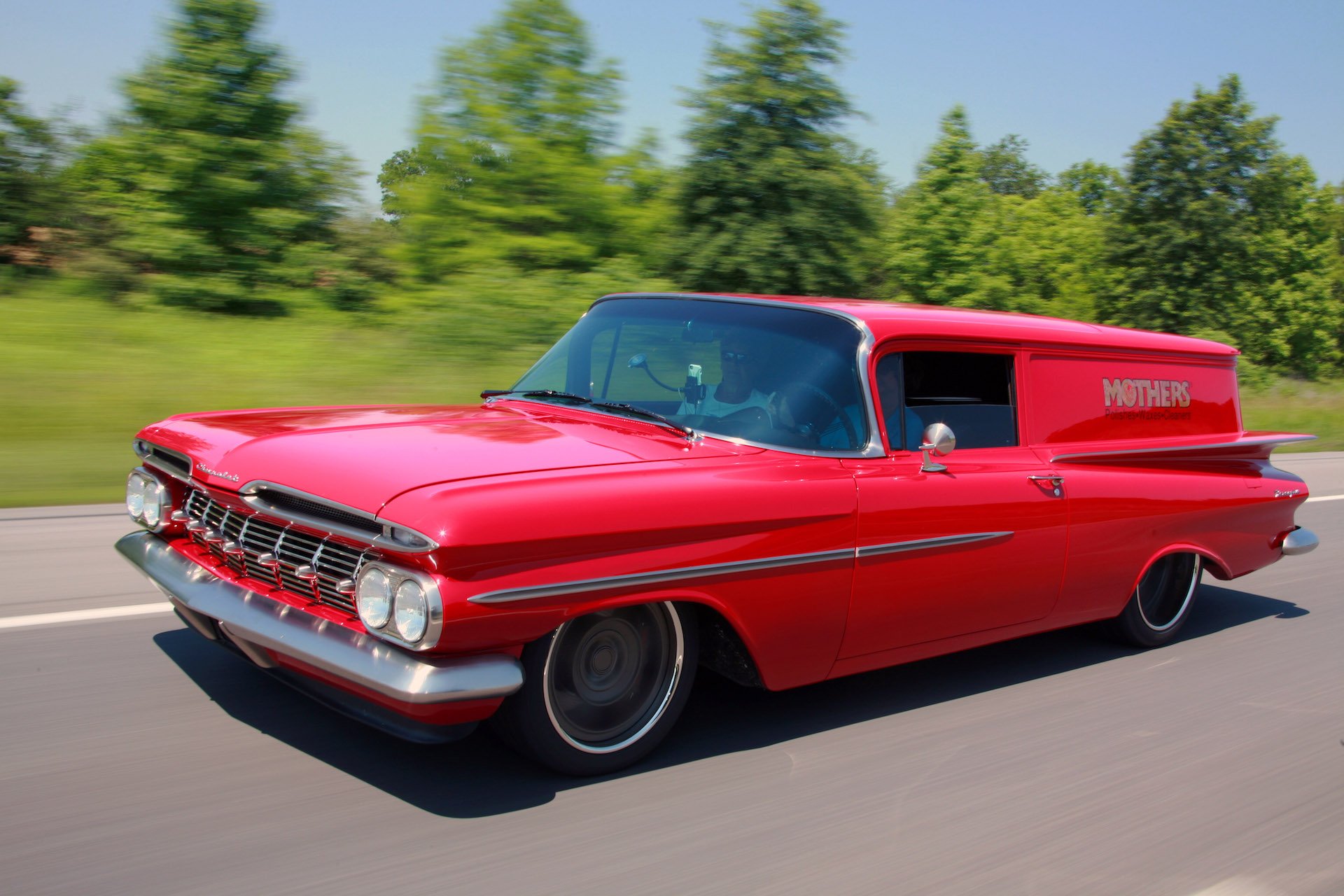 Mothers Polish 1959 Chevy Sedan Delivery