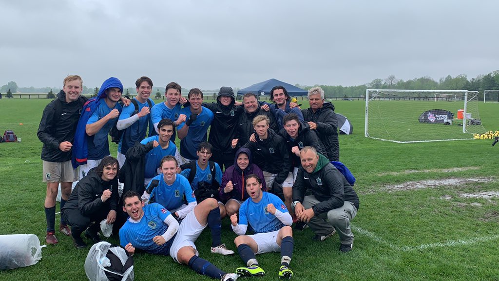 nucasl5's tweet photo. @SLSG01Elite finishes the @NationalLeague Midwest Premier 1 conference play off with a 5-0 win against Libertyville FC (IL).  Bodul with the hat-trick 🧢!  Finish conference play a perfect 9-0! https://t.co/eBt9zqZxcI