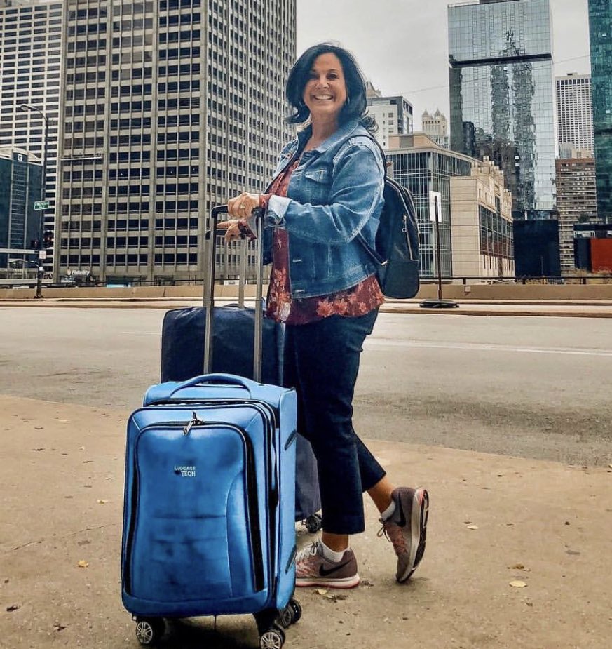 LuggageTech's tweet photo. Happy #MothersDay to @thetravelmom, who has been a true champion for @LuggageTech! Here with our #SmartLuggage, #SmartBackpacks + #SmartAccessories. https://t.co/kbTxi18zkv Get #20percentoff sitewide - TRAVEL20 at checkout! #MothersDay2019 #vacation #trip #business #pleasure https://t.co/0UoXWFXM3D