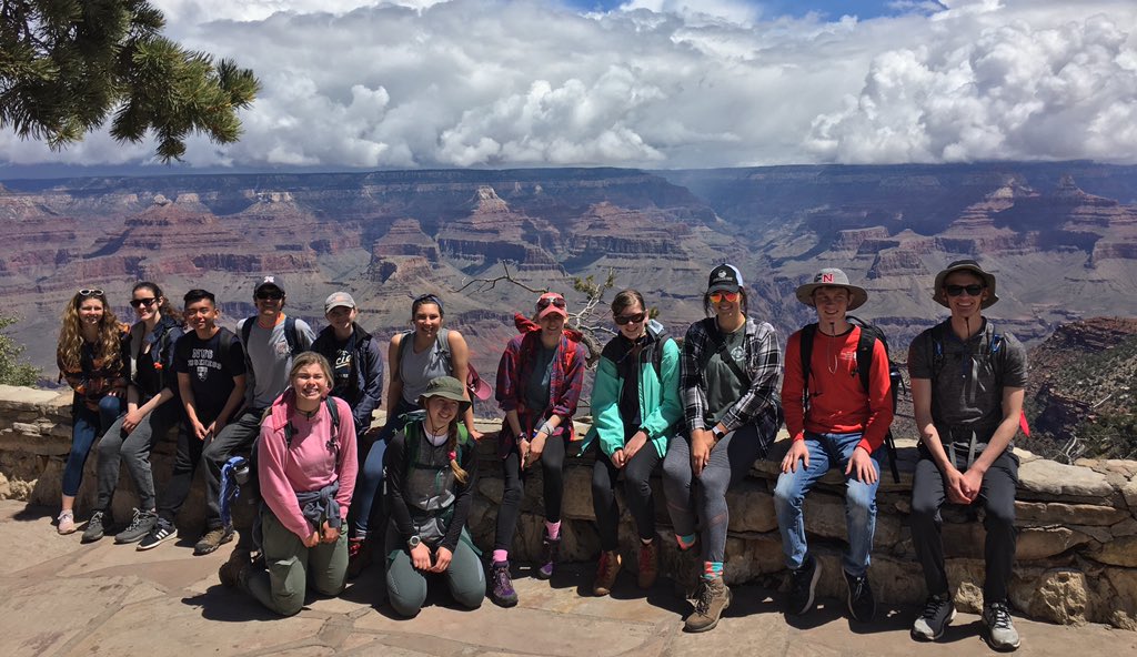 UNLGeography's tweet photo. 2019 #Geography #FieldTour

Day 6 (one of many tweets)

Grand Canyon https://t.co/9nul0eKXvh