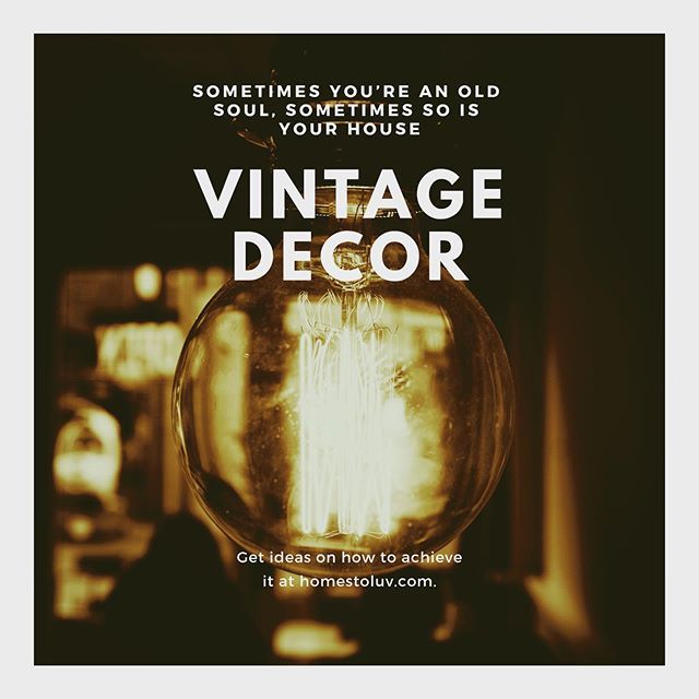 ArlyneRealtor's tweet photo. There is something beautiful and cozy about vintage. Some believes it gives a home character as vintage usually goes hand in hand with history. So maybe you bought a vintage home and you want the interior to match the aesthetic or maybe you have a newer … https://t.co/6iDgzg0rKV https://t.co/jdTrwsFaxh