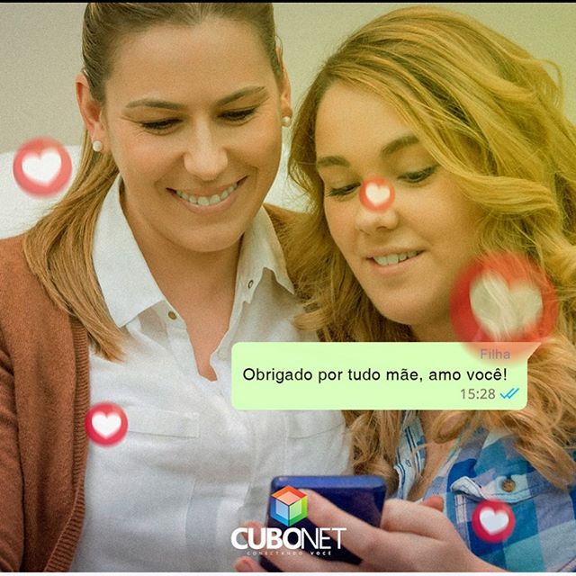 CuboNet's tweet image. Feliz dia das Mães! ❤️💝 #Cubonet #DiadasMães #internet