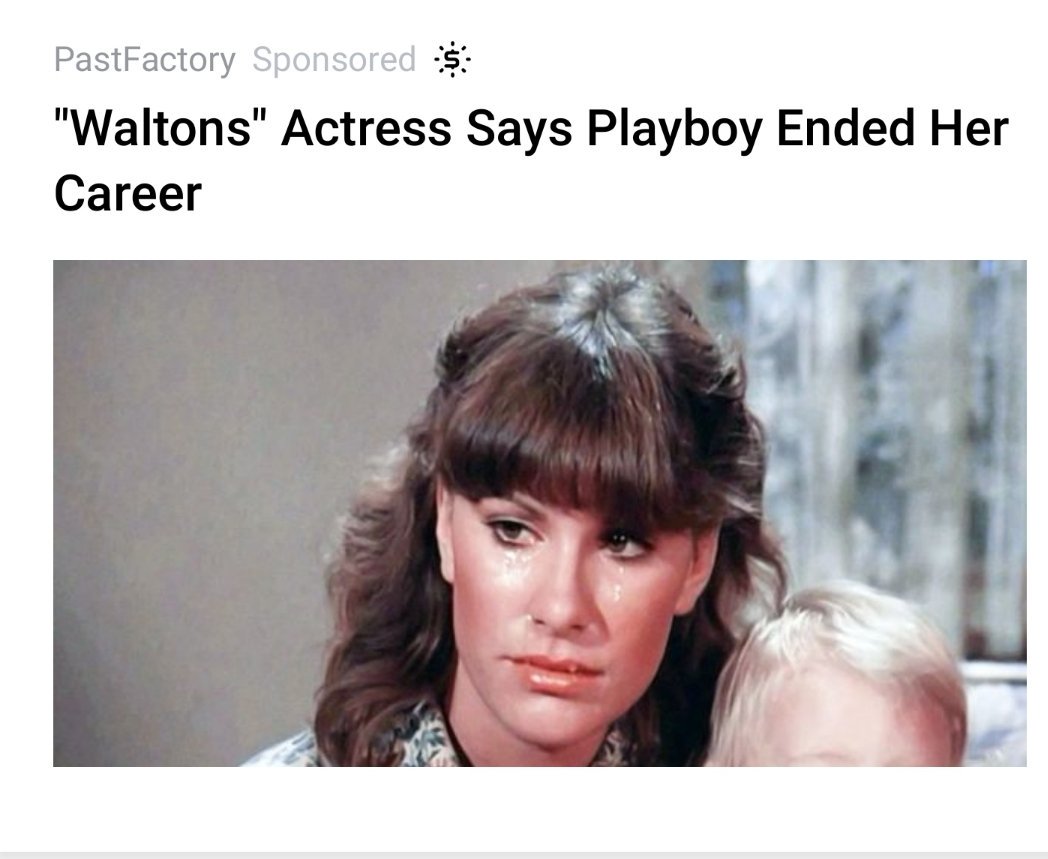 CrouchieDotNet's tweet image. @thejudynorton In interviews, you said  Mary Ellen being so innocent and good didn&apos;t help your career rather than the  #Playboy photoshoot. So, I guess this is more #fakenews.

Link:
 pastfactory.com/uncategorized/…