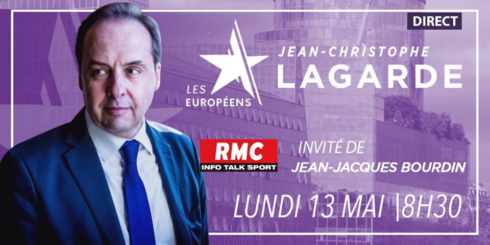Je suis l’invité de @JJBourdin_RMC demain matin à 8h30 sur #RMC.