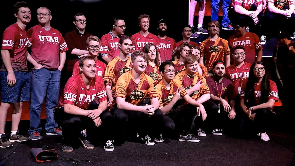 JaromNorris's tweet image. WOOOO @UUtah_esports #Overwatch takes 2ND PLACE in national finals!! Such a good team, glad to see them represent us out there. #GoUtes