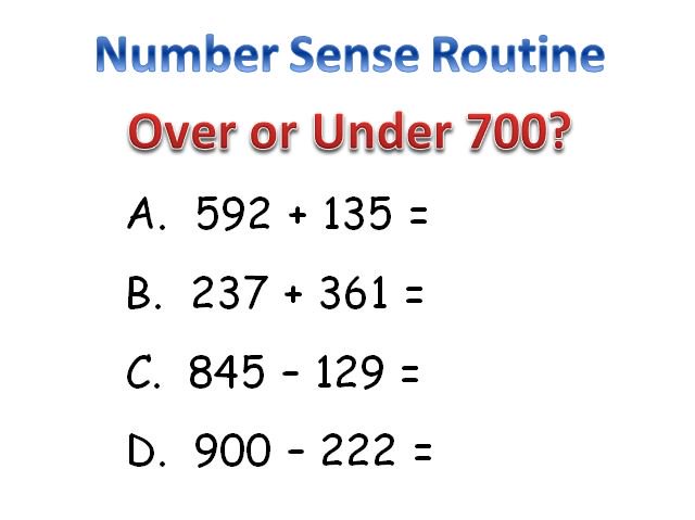 pearse_margie's tweet image. Playing around with the Over or Under? Number Sense Routine. 
So much to do with this! #iteachmath #elemmathchat #mathconceptions #mtbos