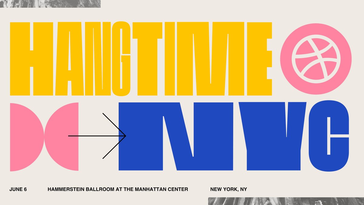 We got the plug! 40% off the upcoming <a href="/dribbble/">Dribbble</a> Hang Time NYC event! RSVP: bit.ly/2JiSEa3