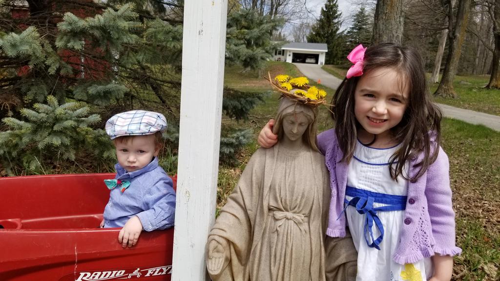 TauPower's tweet image. #Hyperdulia #MothersDay #MayCrowning