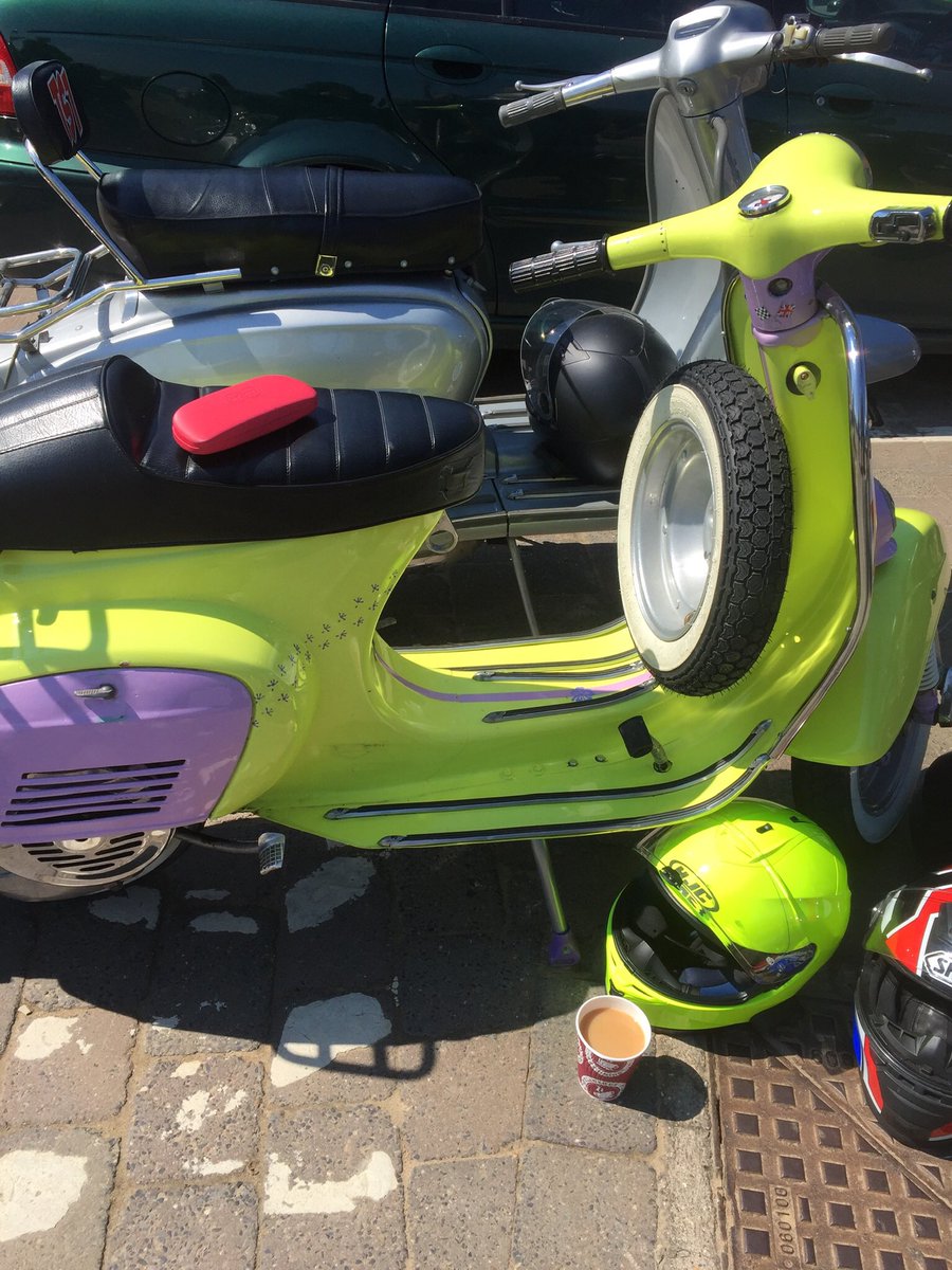 TraceyYoung3's tweet photo. Nice ride out and a nice cuppa tea. https://t.co/QXQSR2fWZo