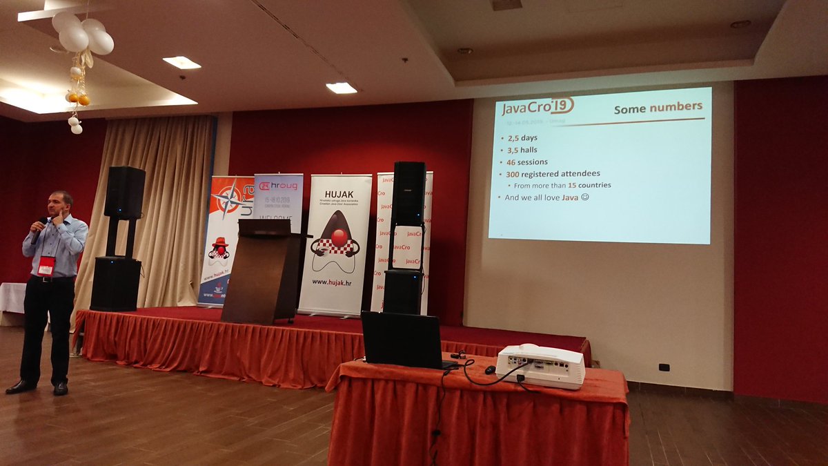 Jamie_Lee_C's tweet image. Let the conference begin! 😁 #JavaCro19