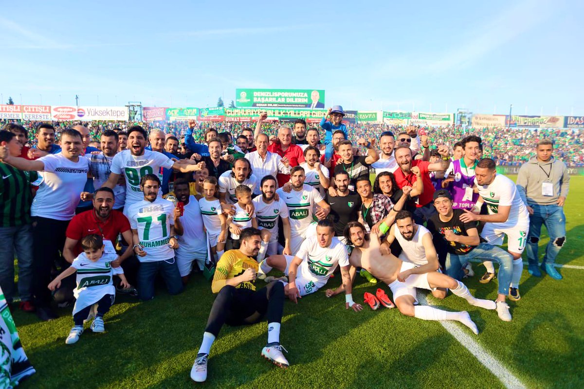 Elhamdülillah ! Elveda 1.Lig biz gidiyoruz artık ! 💚🖤 🏆