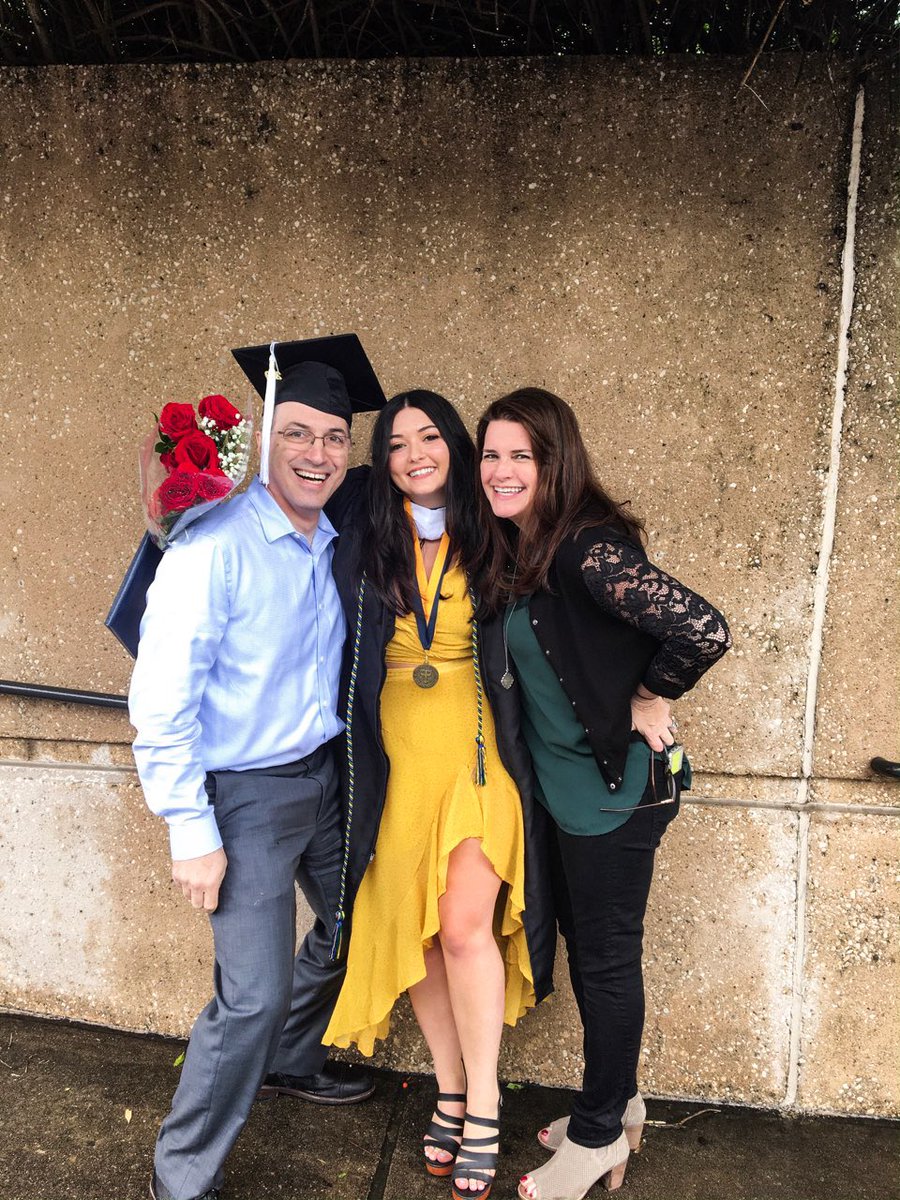 One of the best Nother’s day gifts we could ever want. Congrats to our daughter, class of 2019. On to grad school!