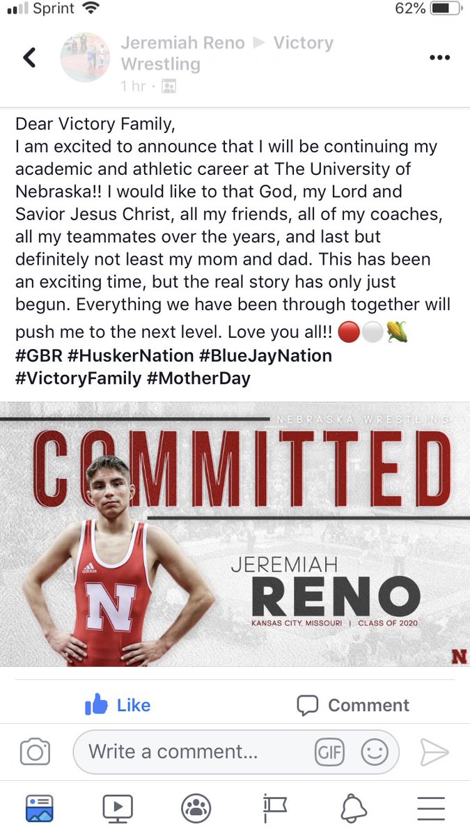 LJaysWrestling's tweet photo. Congratulations to Jeremiah Reno! Big things to come. @LHSBlueJays @Coach_Laws @victorywrestlin https://t.co/Z4zsYuFxHi