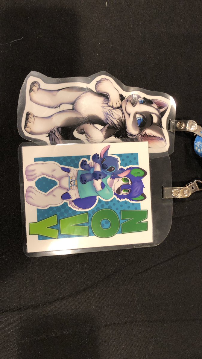 CobaltFusky's tweet photo. @Novyfur found your badge! Check in with ConOps. https://t.co/telY7NwZbH