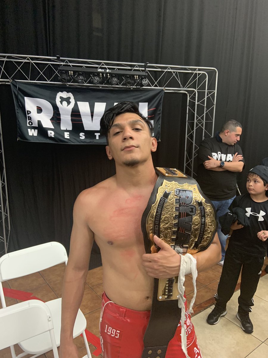 ImDocLesnar's tweet photo. #ICYMI Last night #DoomFly @EliEverfly & @delilah_doom became our FIRST ever @RivalPro_ Tag Team Champions, @Adrian__Quest defeated @Willie_Mack to become the NEW Undisputed Champion & even the bad boy himself @JANELABABY enjoyed the show! #rivalpro #rivalprowrestling #escapetola https://t.co/tX5pwVIhRH