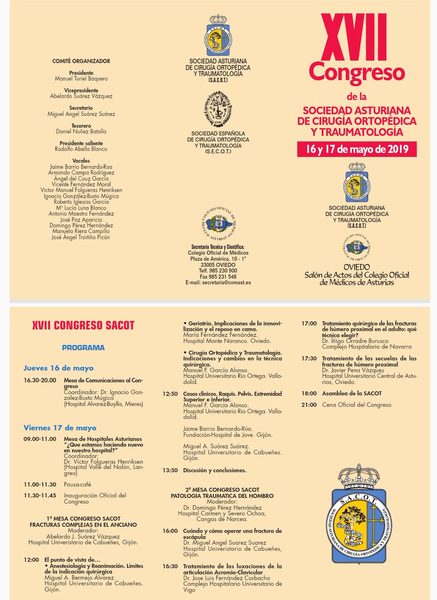 w3myrem's tweet photo. #EndPGParalysis El viernes hablaremos de la importancia de la movilizacion precoz del #anciano hospitalizado  #Geriatrics @SGGPA_ @RNFCadera @AO_spain XVII congreso #SACOT #SECOT #MovilizaTuPaciente https://t.co/pPMCBp1pwk