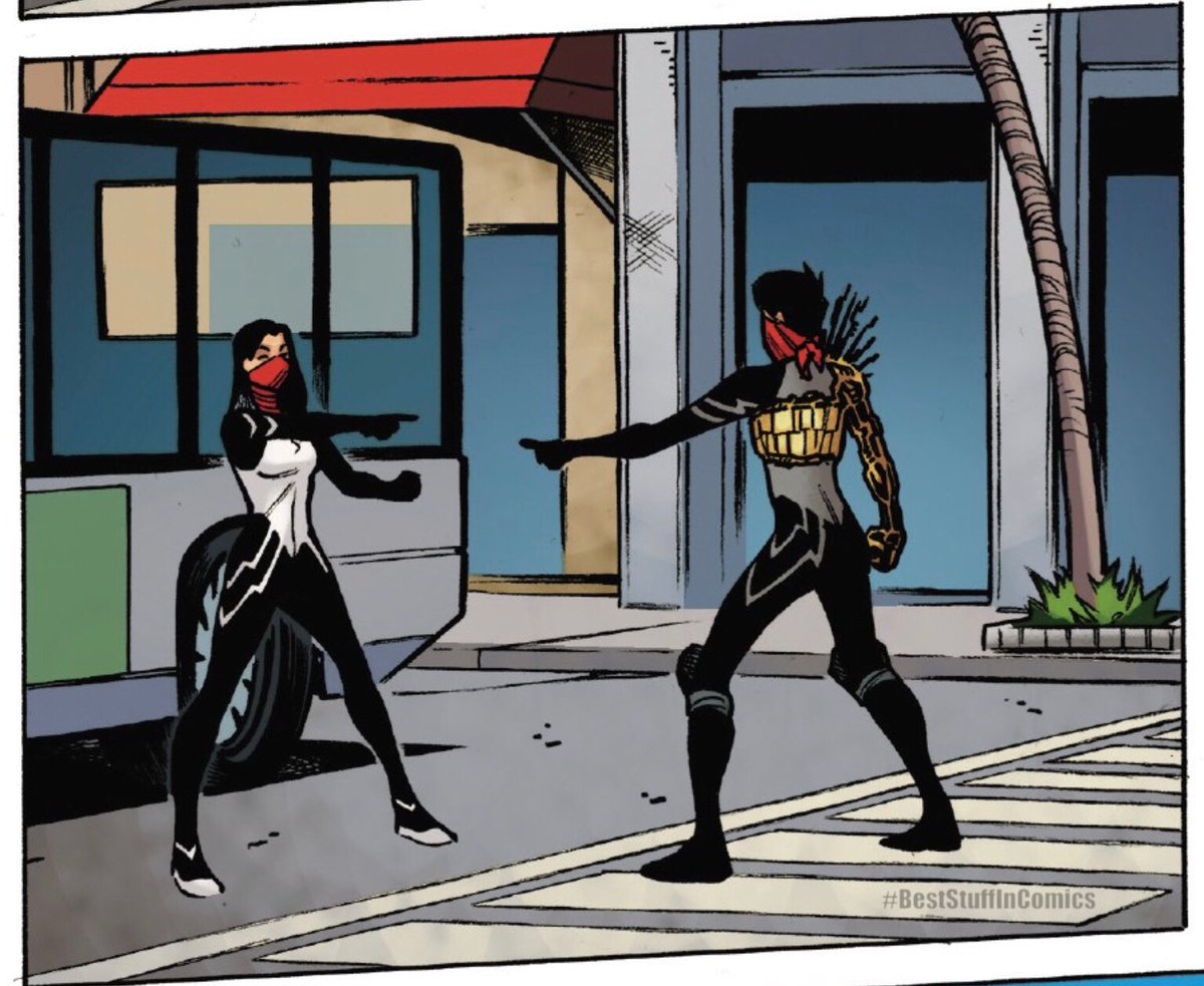 GManFromHeck's tweet photo. Best Meme-Worthy Panel — #SpiderMan / #Deadpool 50
#BestStuffInComics #CindyMoon 
https://t.co/pEbEsOYQGG https://t.co/ycxdKf7DrT