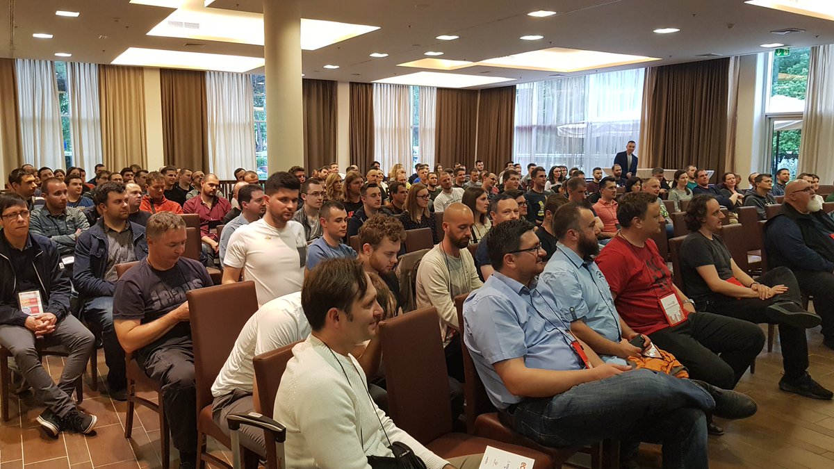 JavaCro's tweet image. Almost full Hall A at #JavaCro19 opening! #JavaCro #Java #conference #HrOUG #HUJAK