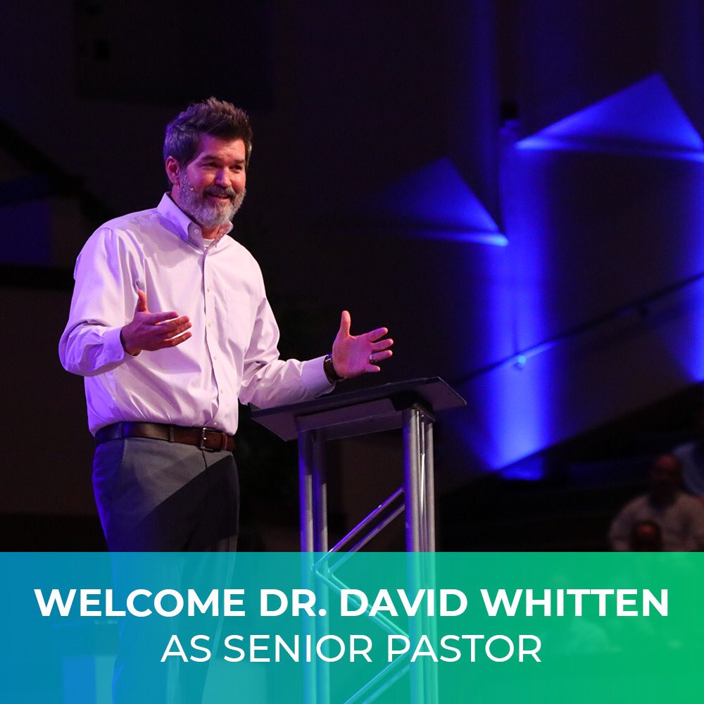 tbclife's tweet photo. God is good!

It is with great pleasure that we present Dr. David Whitten as our new Senior Pastor.

Continue to pray that God would guide not only our faith family but the faith family at FishHawk Fellowship Church through this time of transition.

All glory belongs to God! https://t.co/wwMfJiFYhl
