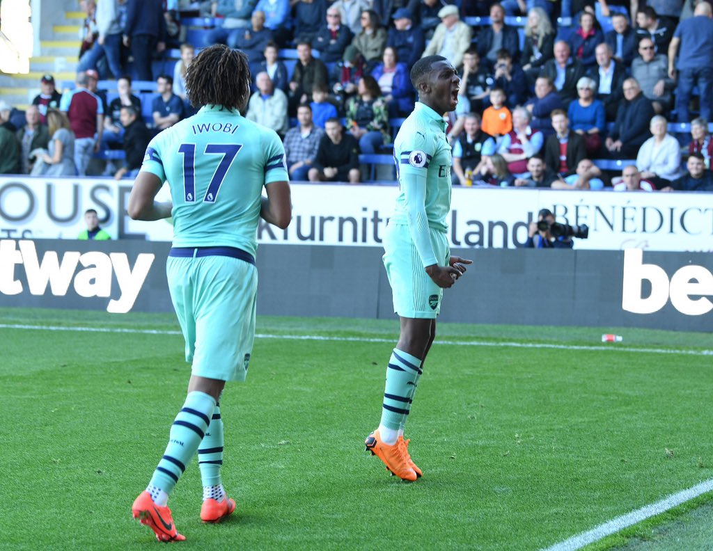 EddieNketiah9's tweet photo. Words can’t describe how I’m feeling right now. So happy to have scored my first @premierleague goal. Hopefully the first of many. #Godisgood ⚽️🙏🏾🤫 https://t.co/lxmDEu4kHd