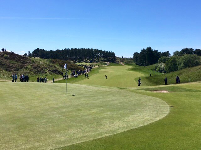 Three fantastic days at Hillside GC watching the British Masters. The course got better and better and huge congratulations to Chris Ball <a href="/Hillside_Greens/">Life on the Links</a> and his hardworking staff for presenting the course in fabulous condition so early in May. Keeping it simple wins the day!
