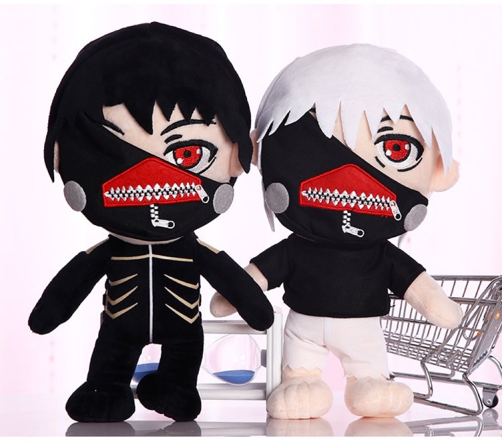 Tokyo Ghoul Kaneki Ken Plush Toy 24.58 animemotions.com #animemotions #animefigures