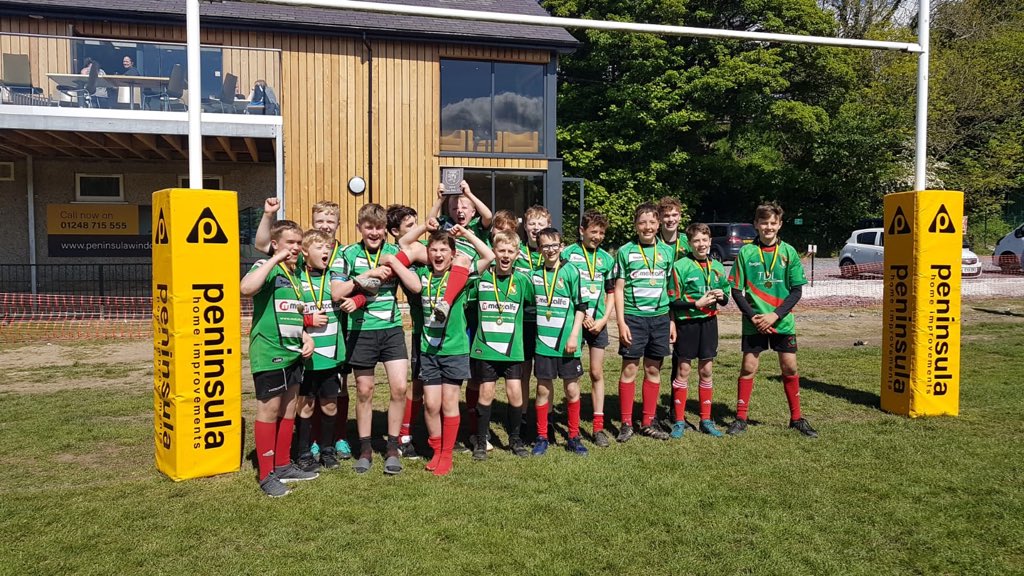 CRBangor's tweet photo. Penwythnos llwyddiannus i @BangorRugbyClub. Dan 12 a Dan 13 wedi ennill y Tlws @CRBethesda. Llongyfarchaiadau! 🏉 🏅 🏆 

Successful weekend for @BangorRugbyClub. U12s and U13s won the ‘Tlws’ at @CRBethesda. Congratulations! 🏉 🏅 🏆

#Balch #Proud #Est1880 https://t.co/M40jcuM3a6