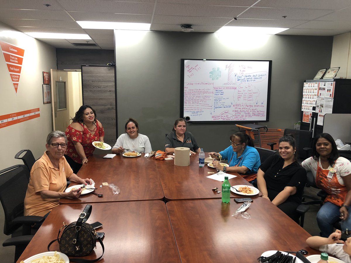 Mother’s Day lunch with all the hardworking mothers here at #0265 Home Depot #VOA365 Thank You for everything 🙂