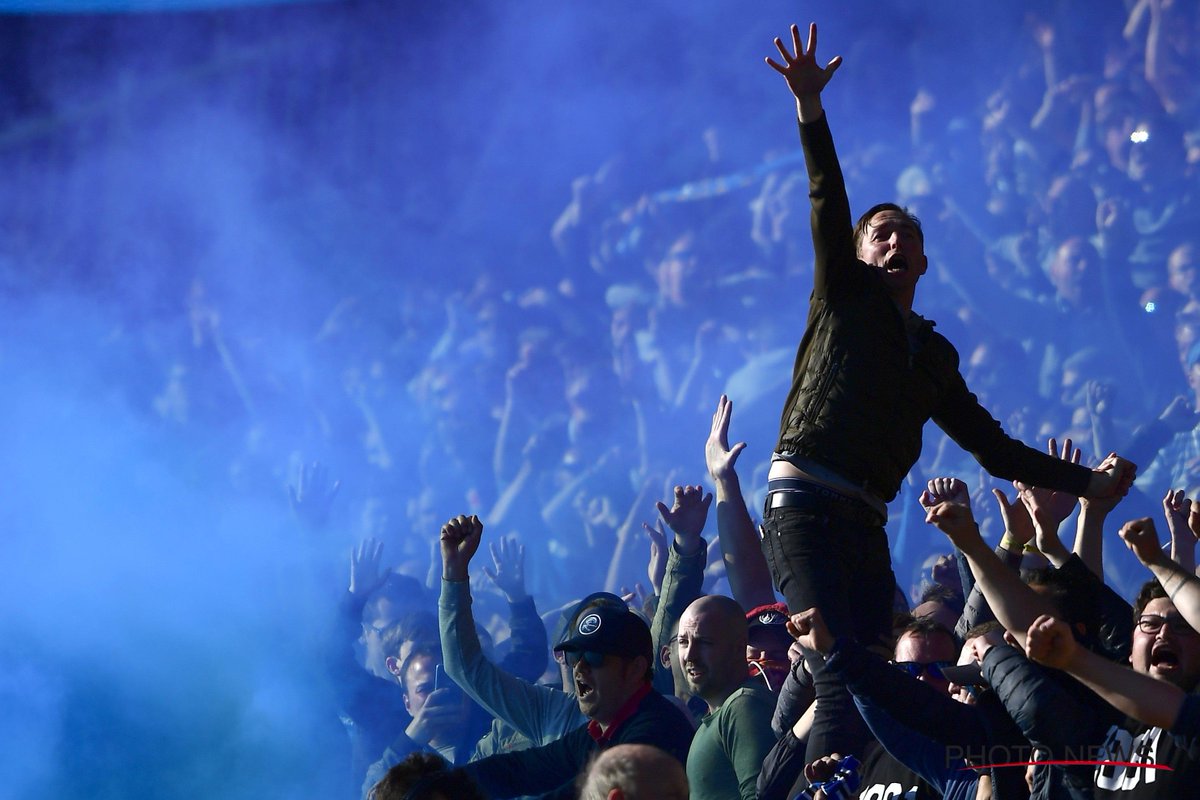 ClubBrugge's tweet photo. What do we say? Not today. #CluGnk 
🔵⚫️🔵⚫️🔵⚫️ #WeNeverWalkAlone https://t.co/wu1qYK0JHO