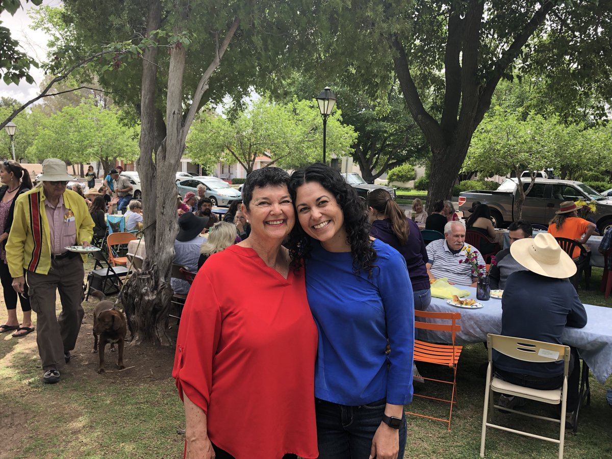 Rep. Torres Small and her Mom