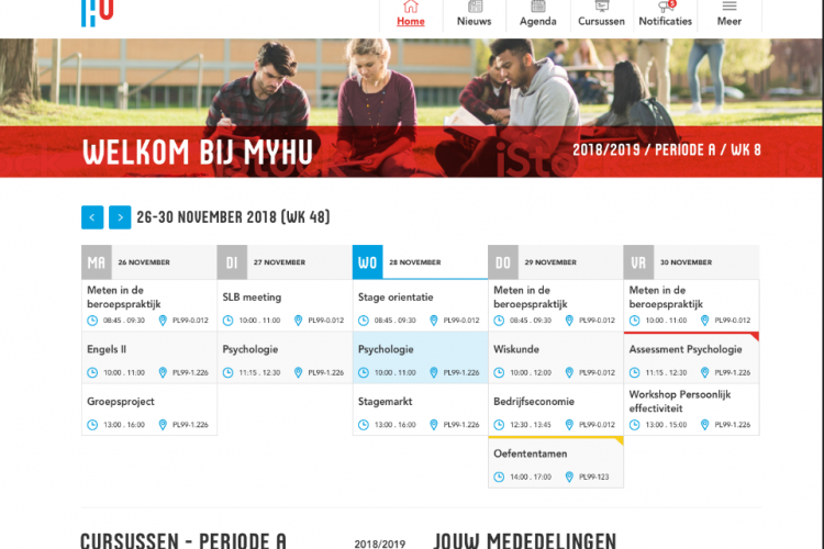 "Het myHU-team is druk bezig met de voorbereidingen voor de livegang van het nieuwe myHU op donderdag 23 mei. Wat kunnen jullie verwachten en wanneer gaan jullie meer horen en zien? We delen even kort onze plannen.” huontwikkelt.nl/wat-voor-commu…