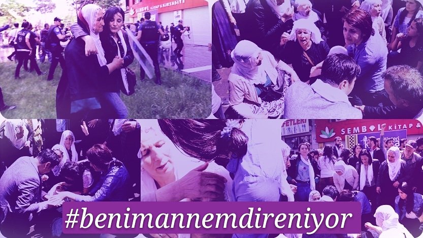 #benimannemdireniyor çünkü çocukları zindanlarda aylardir açlık grevinde