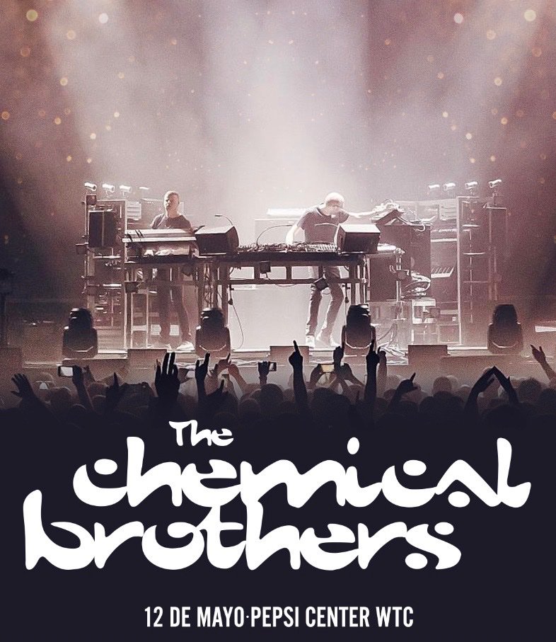 ChemBros's tweet photo. Tonight’s the night Mexico City! 🤖🌞
#mexico #nogeography #chemicalbrothers #smithandlyall #chemicalbrotherslive https://t.co/xql4NILT6O