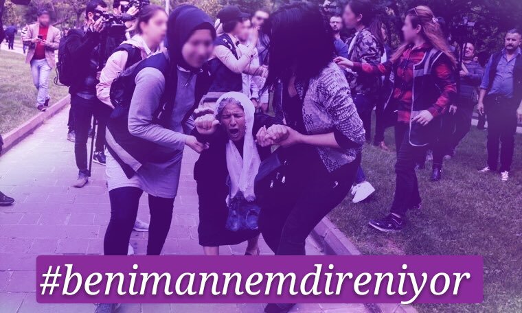 Zulme karşı dik duran analarımızın öfkesi ile buradayız, biz kazanacağız !
#BenimAnnemDireniyor