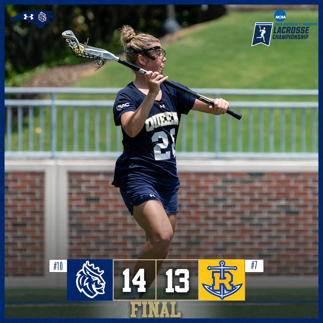 QueensAthletics's tweet photo. WLAX| SCOTT CALLS GAME!

Hanna Scott scores in OT and @queenswlax defeats Rollins 14-13 to advance to the NCAA Championship Semifinals!

Scott: 4 goals
Blanchard: 3 goals, 4 ast
Bracken: 1 goals, 6 DC
Masteran: 4 goals

#PR1DE https://t.co/0GGBCc0j1J