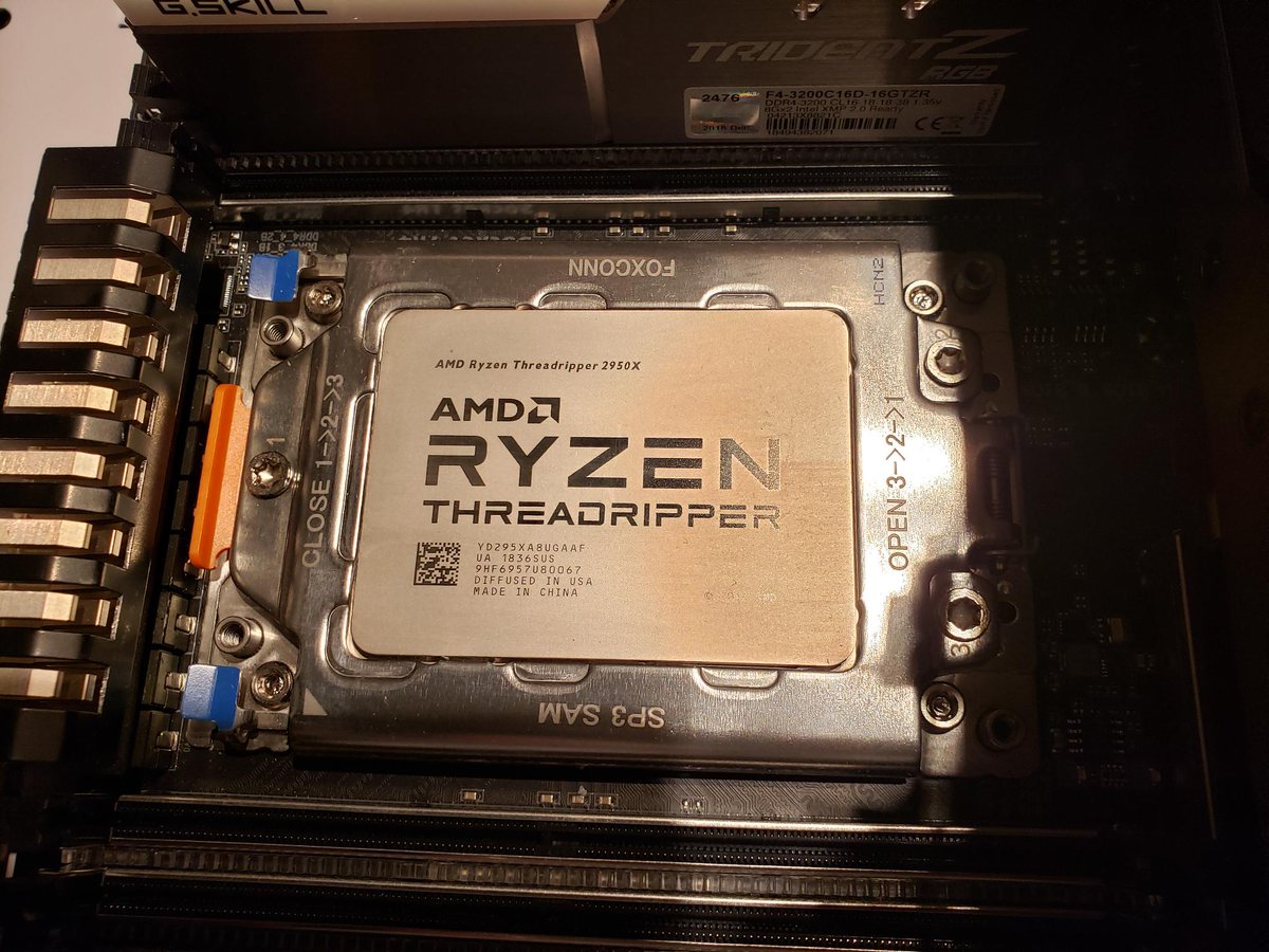 AMDRyzen's tweet image. "It never lets me down with its incredible performance!"
-u/Vincent_Laterreur
Vincent sure does love his Threadripper 2950X, and we can't blame him! What do you have to say about your Ryzen processor? 🤔
