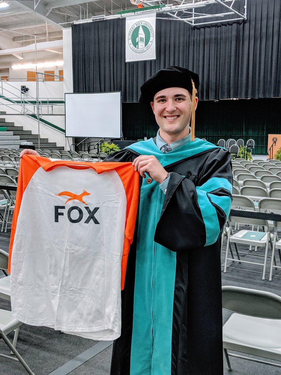 a_burger4's tweet image. Pumped to share I'll be starting my career as a PT with @FOXRehab in August once I pass the boards! #NewGradPT 🦊