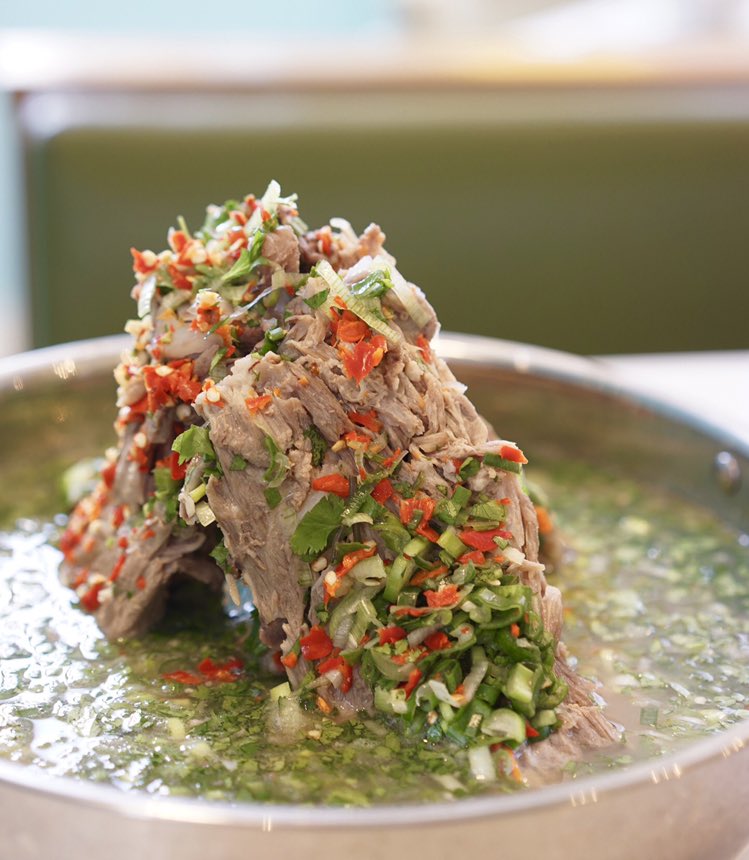 We are excited to introduce Leng Sab (เล้งแซ่บ).  Our Volcano Pork Soup.  The latest craze from Thailand.  The freshness of lime, herbs and chilli just makes you want more and more.  Available from  this 12th May.  #shuangshuang #lengsab #เล้งแซ่บ
