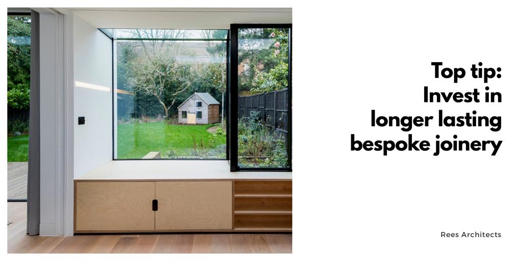 ReesArchi's tweet photo. Investing in longer-lasting bespoke joinery could increase the value of your property, because storage solutions, original craftsmanship and maximised spaces are all attractive bonuses to prospective buyers. Want more advice? DM us!

#DesignYourVision #joinery https://t.co/F3hVloicG5