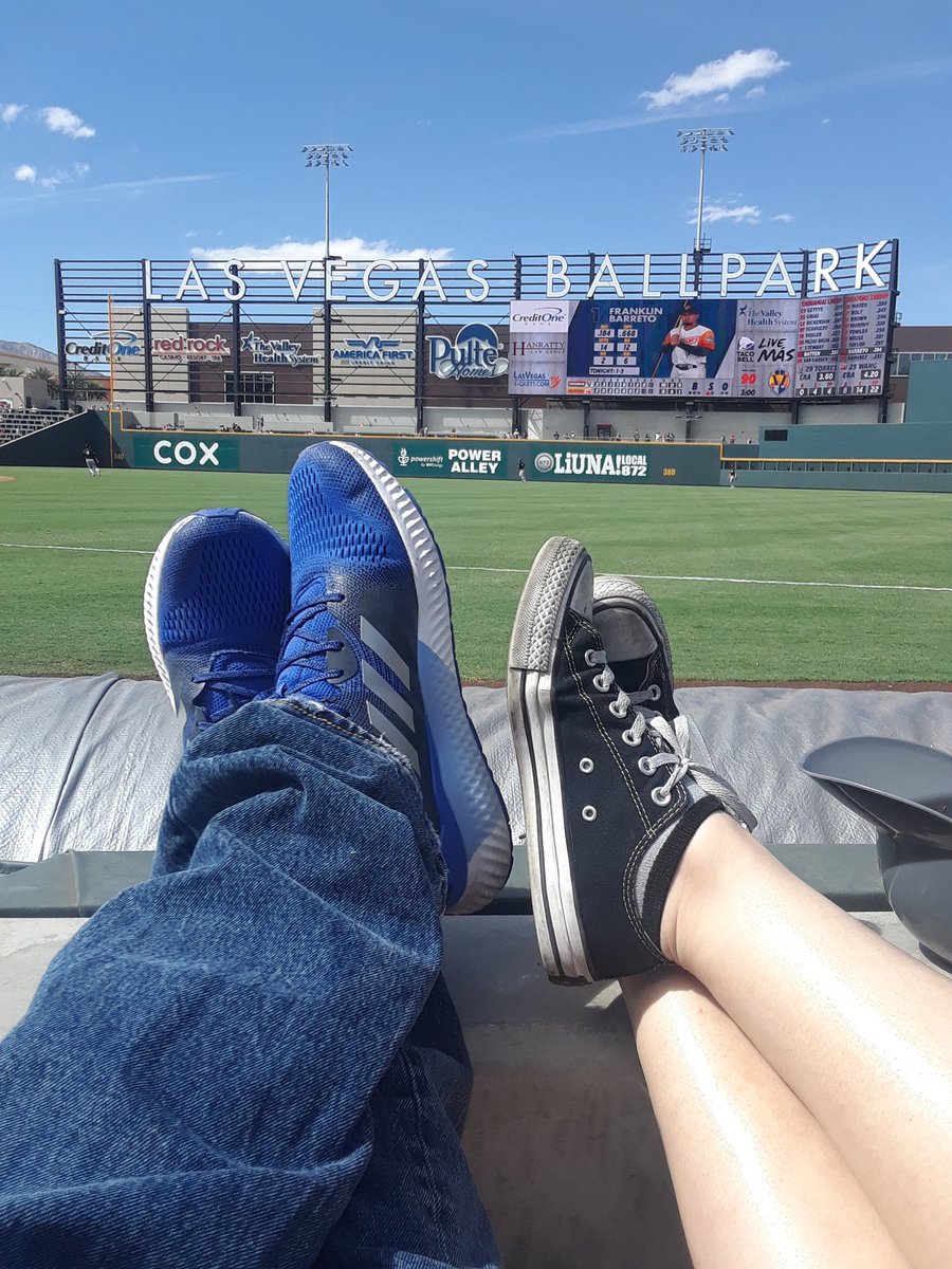 Rogue_Rebel4's tweet photo. *sigh* @thelvballpark @AviatorsLV I miss you. There. I said it.
4/28/19
#baseballdate #LasVegasAviators #MiLB https://t.co/s9UaLKj8DQ