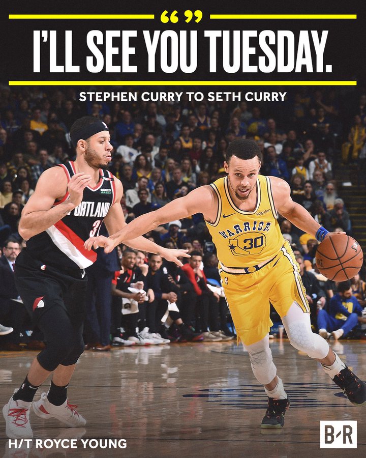 セス カリーとステフィン カリーの兄弟対決がアツい 苦労人の弟 Nba Room