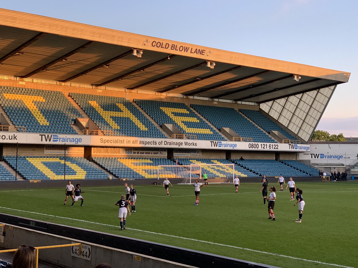Jbenedict20's tweet photo. What an amazing experience playing at The Den against Milwall U16 girls. Some great football all around. Thank you for the opportunity @Millwall_RTC https://t.co/3YaGqrRGWm